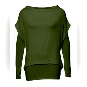 2/$40 Double Layer Cowl Neck Top